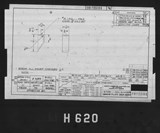Manufacturer's drawing for North American Aviation B-25 Mitchell Bomber. Drawing number 98-735166