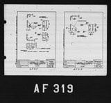 Manufacturer's drawing for North American Aviation B-25 Mitchell Bomber. Drawing number 2c9