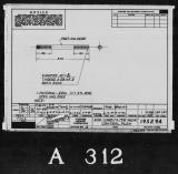 Manufacturer's drawing for Lockheed Aircraft Corporation P-38 Lightning Drawings & Manuals. Drawing number 195294
