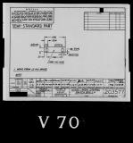 Manufacturer's drawing for Lockheed Corporation P-38 Lightning. Drawing number 203577