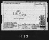 Manufacturer's drawing for North American Aviation B-25 Mitchell Bomber. Drawing number 98-54072