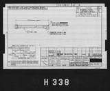 Manufacturer's drawing for North American Aviation B-25 Mitchell Bomber. Drawing number 98-58837