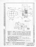 Manufacturer's drawing for Generic Parts - Aviation General Manuals. Drawing number AN909