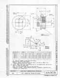 Manufacturer's drawing for Generic Parts - Aviation General Manuals. Drawing number AN909