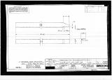 Manufacturer's drawing for Lockheed Corporation P-38 Lightning. Drawing number 196004