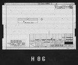 Manufacturer's drawing for North American Aviation B-25 Mitchell Bomber. Drawing number 98-54855
