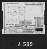 Manufacturer's drawing for North American Aviation B-25 Mitchell Bomber. Drawing number 62A-314336