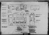 Manufacturer's drawing for North American Aviation B-25 Mitchell Bomber. Drawing number 98-541011
