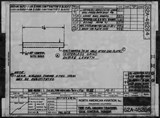 Manufacturer's drawing for North American Aviation B-25 Mitchell Bomber. Drawing number 62A-48284