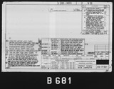 Manufacturer's drawing for North American Aviation P-51 Mustang. Drawing number 106-14601