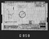 Manufacturer's drawing for North American Aviation B-25 Mitchell Bomber. Drawing number 98-53536