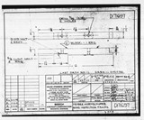Manufacturer's drawing for Beechcraft Beech Staggerwing. Drawing number D171697