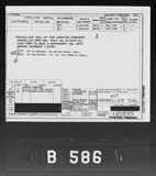 Manufacturer's drawing for Boeing Aircraft Corporation B-17 Flying Fortress. Drawing number 1-21935