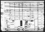 Manufacturer's drawing for North American Aviation B-25 Mitchell Bomber. Drawing number 108-31107