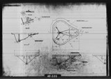 Manufacturer's drawing for North American Aviation B-25 Mitchell Bomber. Drawing number 98-531533