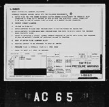 Manufacturer's drawing for Boeing Aircraft Corporation B-17 Flying Fortress. Drawing number 1-18660