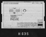 Manufacturer's drawing for North American Aviation B-25 Mitchell Bomber. Drawing number 98-735208