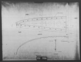 Manufacturer's drawing for Chance Vought F4U Corsair. Drawing number 40630
