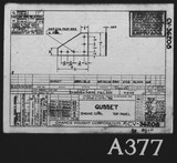 Manufacturer's drawing for Chance Vought F4U Corsair. Drawing number 36208