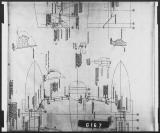 Manufacturer's drawing for Lockheed Corporation P-38 Lightning. Drawing number 200493