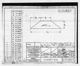 Manufacturer's drawing for Beechcraft Beech Staggerwing. Drawing number D171907