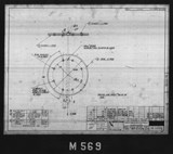 Manufacturer's drawing for North American Aviation B-25 Mitchell Bomber. Drawing number 98-53598