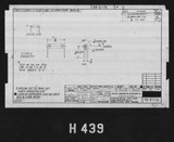 Manufacturer's drawing for North American Aviation B-25 Mitchell Bomber. Drawing number 98-61176