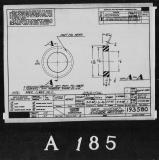 Manufacturer's drawing for Lockheed Corporation P-38 Lightning. Drawing number 193580