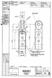Manufacturer's drawing for Vickers Spitfire. Drawing number 35137