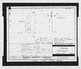 Manufacturer's drawing for Boeing Aircraft Corporation B-17 Flying Fortress. Drawing number 41-6603