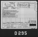 Manufacturer's drawing for North American Aviation P-51 Mustang. Drawing number 102-51815