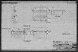 Manufacturer's drawing for North American Aviation B-25 Mitchell Bomber. Drawing number 98-62404