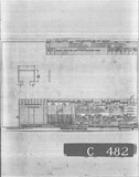 Manufacturer's drawing for Bell Aircraft P-39 Airacobra. Drawing number 33-733-023