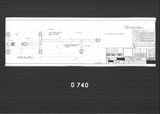 Manufacturer's drawing for Douglas Aircraft Company C-47 Skytrain. Drawing number 3118978