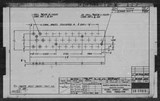 Manufacturer's drawing for North American Aviation B-25 Mitchell Bomber. Drawing number 98-54016