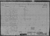 Manufacturer's drawing for North American Aviation B-25 Mitchell Bomber. Drawing number 108-71056