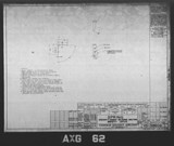 Manufacturer's drawing for Chance Vought F4U Corsair. Drawing number 38606