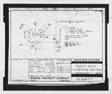 Manufacturer's drawing for Boeing Aircraft Corporation B-17 Flying Fortress. Drawing number 41-6477