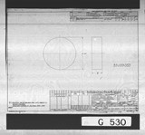 Manufacturer's drawing for Bell Aircraft P-39 Airacobra. Drawing number 33-139-055