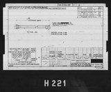 Manufacturer's drawing for North American Aviation B-25 Mitchell Bomber. Drawing number 98-588109