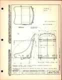 Manufacturer's drawing for Generic Parts - Aviation Standards. Drawing number an7505