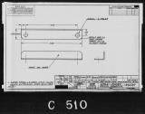 Manufacturer's drawing for Lockheed Corporation P-38 Lightning. Drawing number 198597
