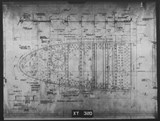 Manufacturer's drawing for Chance Vought F4U Corsair. Drawing number 10702