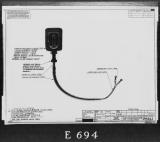 Manufacturer's drawing for Lockheed Corporation P-38 Lightning. Drawing number 196042