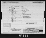 Manufacturer's drawing for North American Aviation B-25 Mitchell Bomber. Drawing number 98-73296