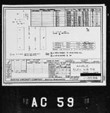 Manufacturer's drawing for Boeing Aircraft Corporation B-17 Flying Fortress. Drawing number 1-18596