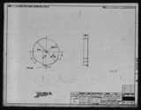 Manufacturer's drawing for North American Aviation B-25 Mitchell Bomber. Drawing number 98-52166
