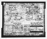 Manufacturer's drawing for Boeing Aircraft Corporation B-17 Flying Fortress. Drawing number 1-16202