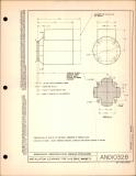 Manufacturer's drawing for Generic Parts - Aviation Standards. Drawing number and10328