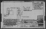 Manufacturer's drawing for North American Aviation B-25 Mitchell Bomber. Drawing number 98-71124_H